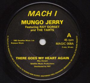 MUNGO JERRY , THERE GOES MY HEART AGAIN / THINKING OF YOU 