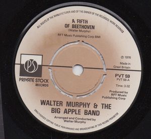 WALTER MURPHY, A FIFTH OF BEETHOVEN / CALIFORNIA STRUT- looks unplayed