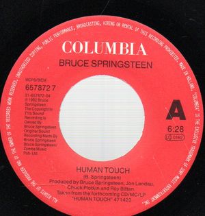 BRUCE SPRINGSTEEN , HUMAN TOUCH / SOULS OF THE DEPARTED
