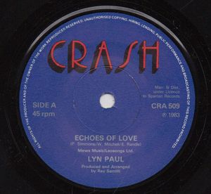 LYN PAUL, ECHOES OF LOVE / LOVE HURTS - looks unplayed