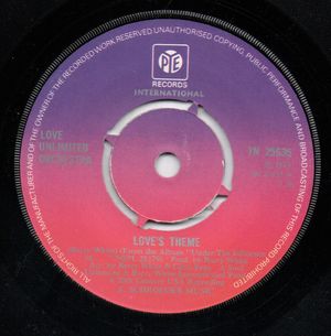 LOVE UNLIMITED / BARRY WHITE, LOVES THEME / STANDING IN THE SHADOWS OF LOVE - looks unplayed