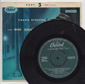 FRANK SINATRA , IN THE WEE SMALL HOURS - PART 3 - EP
