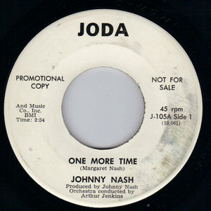JOHNNY NASH , ONE MORE TIME / PROMO PRESSING 