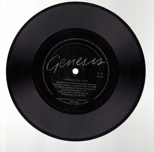 GENESIS , FIRTH OF FIFTH (LIVE) - FLEXI