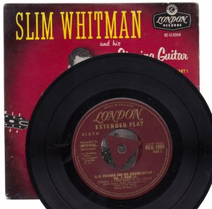 SLIM WHITMAN , Slim Whitman And His Singing Guitar Volume 2 Part 1- EP
