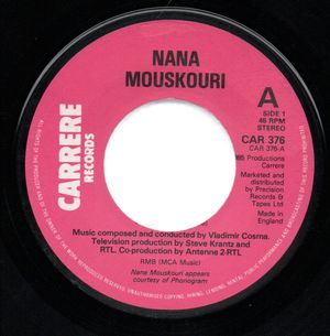 NANA MOUSKOURI, ONLY LOVE / MISTRALS DAUGHTER 
