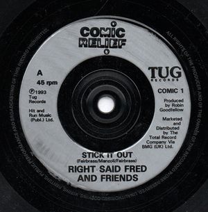 RIGHT SAID FRED and FRIENDS, STICK IT OUT / AEROBIC MIX