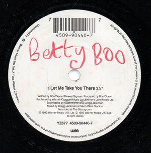 BETTY BOO, LET ME TAKE YOU THERE / JET SEX
