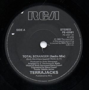TERRAJACKS, TOTAL STRANGER / C'MON LETS DANCE 