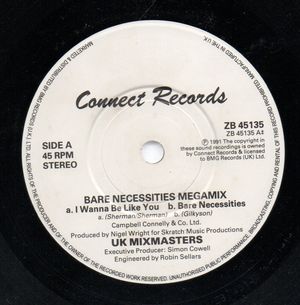 UK MIXMASTERS, BEAR NECESSITIES MEGAMIX / RADIO 2