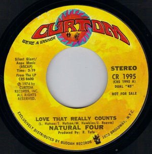NATURAL FOUR , LOVE THAT REALLY COUNTS - PROMO PRESSING