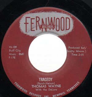 THOMAS WAYNE, TRAGEDY / SATURDAY DATE 