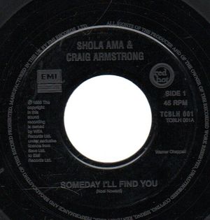 SHOLA AMA & CRAIG ARMSTRONG / DEVINE COMEDY, SOMEDAY I'LL FIND YOU / I'VE BEEN TO A MARVELLOUS PARTY