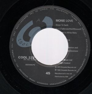 MONIE LOVE  , DOWN TO EARTH / COUNT DOWN MIX