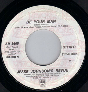 JESSE JOHNSONS REVUE, BE YOUR MAN / CAN YOU HELP ME 