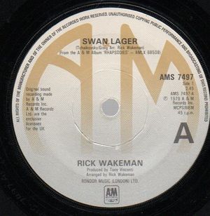 RICK WAKEMAN, SWAN LAGER / RICK WAKEMAN 