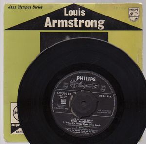 LOUIS ARMSTRONG, WHEN IT'S SLEEPY TIME DOWN SOUTH/INDIANA / ST LOUIS BLUES 