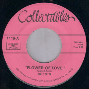CRESTS, FLOWER OF LOVE / MOLLY MAE 