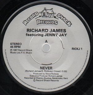 RICHARD JAMES, NEVER / PERFECT LOVER 