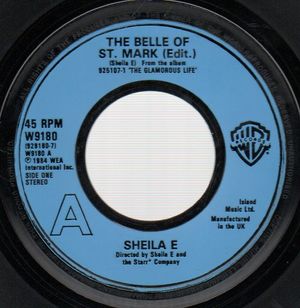 SHEILA E, THE BELLE OF ST MARK / TOO SEXY