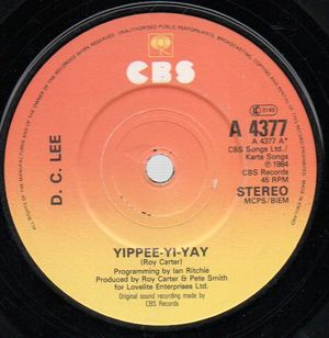 DC LEE, YIPPEE-Y--YAY / SPACE AND TIME 