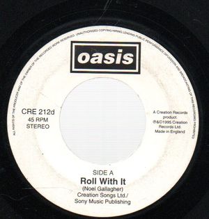 OASIS, ROLL WITH IT / ITS BETTER PEOPLE - jukebox