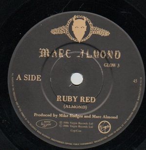 MARC ALMOND   , RUBY RED / I'M SICK OF YOU TASTING 