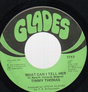TIMMY THOMAS , WHAT CAN I TELL HER ? / OPPORTUNITY