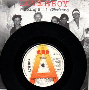 LOVERBOY , WORKING FOR THE WEEKEND / EMOTIONAL (PROMO COPY)