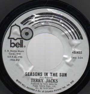 TERRY JACKS, SEASONS IN THE SUN /PUT THE BONE IN