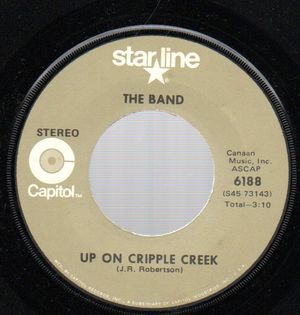 BAND, UP ON CRIPPLE CREEK / THE NIGHT THEY DROVE OLD DIXIE DOWN