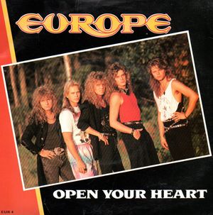 EUROPE , OPEN YOUR HEART / JUST THE BEGINNING