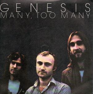 GENESIS , MANY, TOO MANY / THE DAY THE LIGHT WENT OUT / VANCOUVER