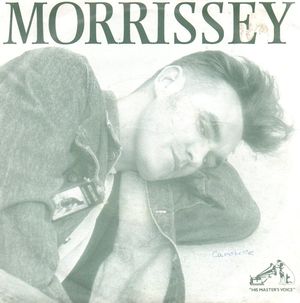 MORRISSEY, MY LOVE LIFE / I'VE CHANGED MY PLEA TO GUILTY - PAPER LABEL