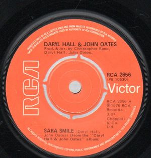 DARYL HALL / JOHN OATES , SARA SMILE / SOLDERING