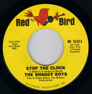 SHAGGY BOYS , STOP THE CLOCK / IN THE MORNING 