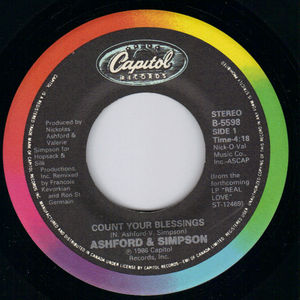 ASHFORD & SIMPSON , COUNT YOUR BLESSINGS / SIDE EFFECT