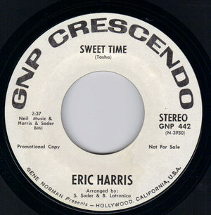 ERIC HARRIS, SWEET TIME / PROMO PRESSING