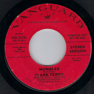 CLARK TERRY, MUMBLES / MONO - PROMO PRESSING