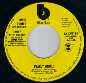 JIMMY WITHERSPOON, PEARLY WHITES / MONO -PROMO PRESSING
