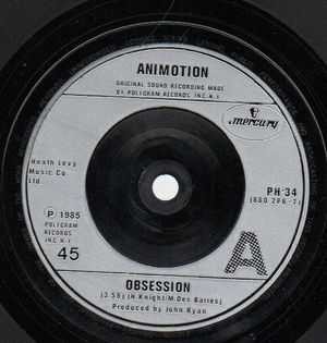 ANIMOTION, OBSESSION /TURN AROUND
