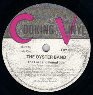 OYSTER BAND, THE LOST AND FOUND / A CHANGE IS GONNA COME