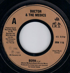 DOCTOR & THE MEDICS, BURN / CAPTAIN FRAZER