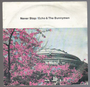 ECHO & THE BUNNYMEN , NEVER STOP / HEADS WILL ROLL