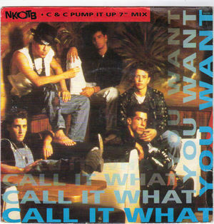 NEW KIDS ON THE BLOCK , CALL IT WHAT YOU WANT (C & C MIX) / GAMES 