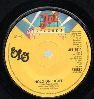 ELO, HOLD ON TIGHT / WHEN TIME STOOD STILL