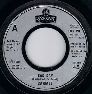 CARMEL, BAD DAY / LAMENT