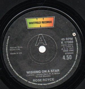 ROSE ROYCE, WISHING ON A STAR / FUNK FACTORY