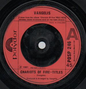 VANGELIS, CHARIOTS OF FIRE / ERICS THEME