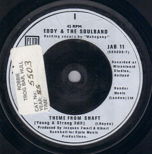 EDDY & THE SOUL BAND, THEME FROM SHAFT / LOVE TRAIN 